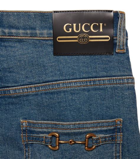 gucci jeans horsebit skinny